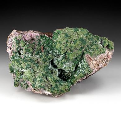 Kolwezite with Malachite, Calcite