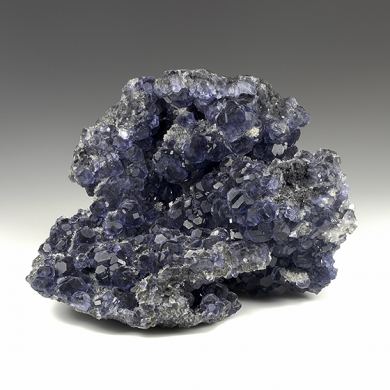 Fluorite with Quartz