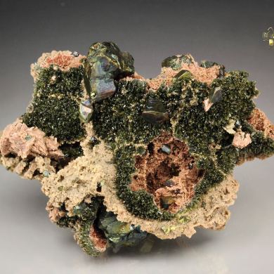 CHALCOPYRITE, EPIDOTE