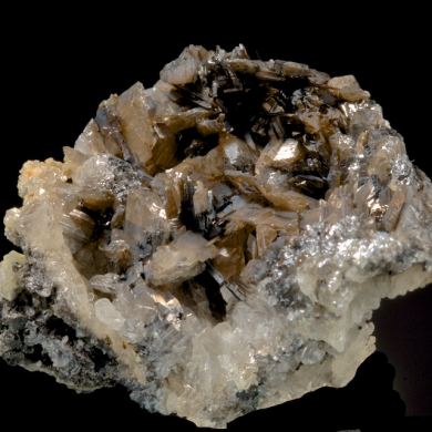 Cerussite with Anglesite and Linarite - US Classic locale