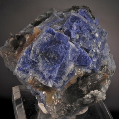 Carletonite -Very well crystallized, intense blue.