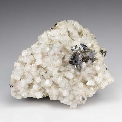 Chalcocite with Calcite