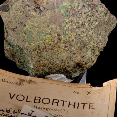 Volborthite - Vintage, classic 