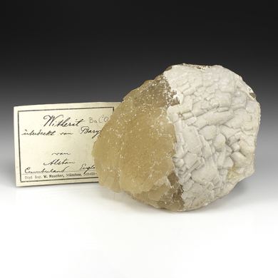 Witherite with Barite