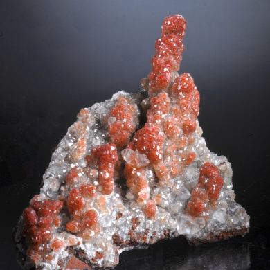 Calcite - intense red