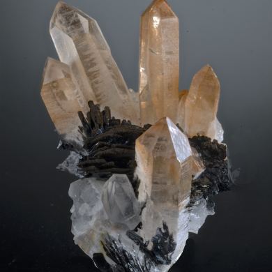 Quartz with Hematite 