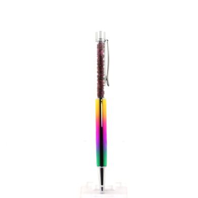 Raw Ruby mineral pen Madagascar.