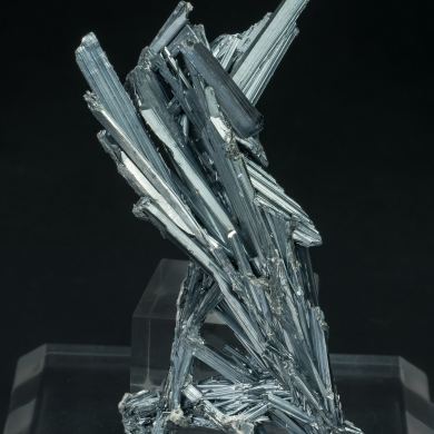 Stibnite with Quartz