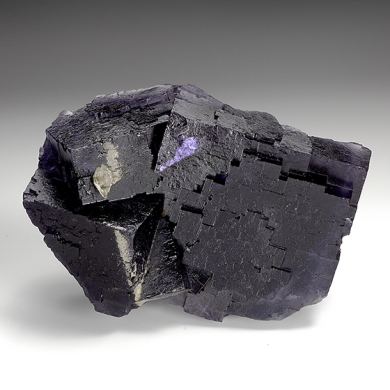 Fluorite with Calcite