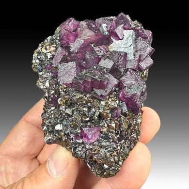 Fluorite with Sphalerite, Galena