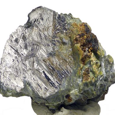 Bismuth with bismutite, bismite, bismuthinite, beyerite GREECE!