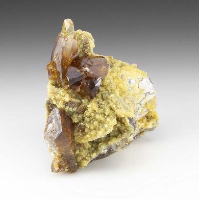 Barite with Calcite