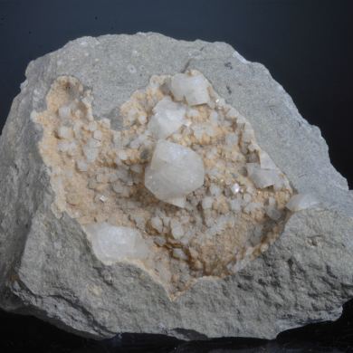 Heulandite - historic, ex Robert Ferguson