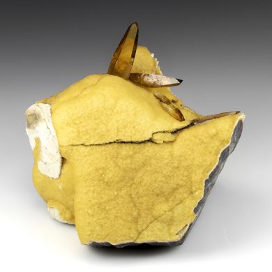 Barite with Calcite