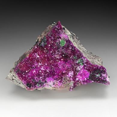 Calcite with Malachite