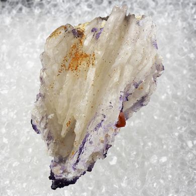 Barite with Fluorite, Wulfenite, Mimetite, Hemimorphite, Plattnerite, Calcite, Willemite