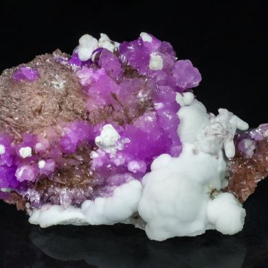 Talmessite with Calcite (variety Co-bearing calcite)
