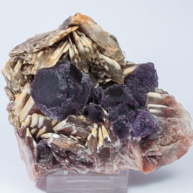 Fluorite with Baryte