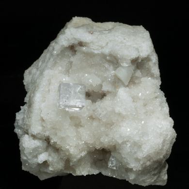 Fluorite with Quartz