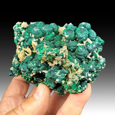 Cerussite with Malachite