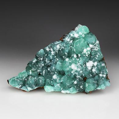 Adamite with Calcite