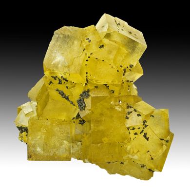 Fluorite with Pyrite