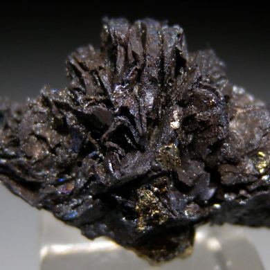 Covellite on Pyrite