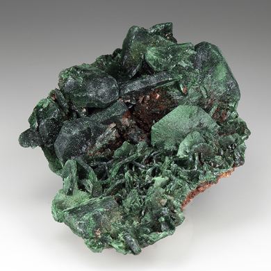 Malachite after Azurite