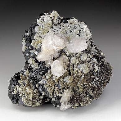 Calcite with Sphalerite