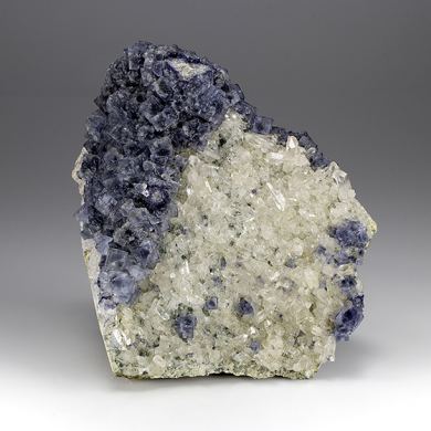 Fluorite with Quartz