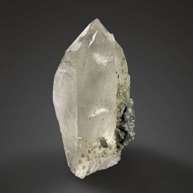 Apatite on quartz - Minas da Panasqueira, Covilha, Castelo Branco, Portugal