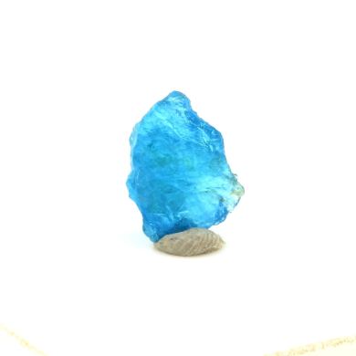 Neon blue Apatite. 1.07 ct.