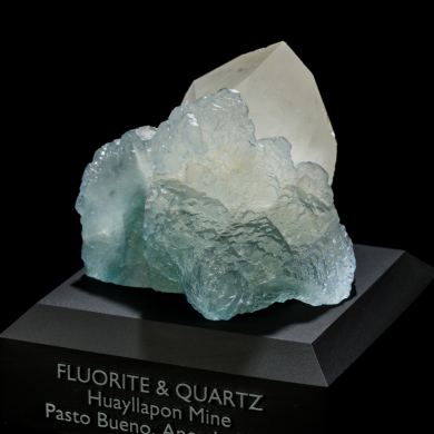 Fluorite & Quartz from Peru