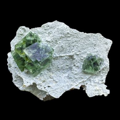 Fluorite, quartz MONGOLIA