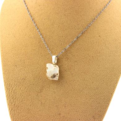 Raw Opal Necklace. 5.23 ct.