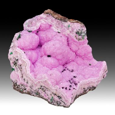Dolomite with Malachite