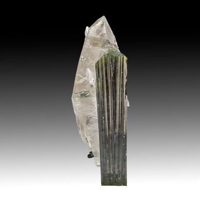 Elbaite with Quartz