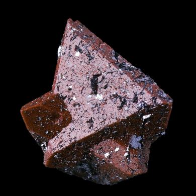 Zunyite maclée 