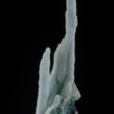 Chrysocolla - stalactitic with Quartz