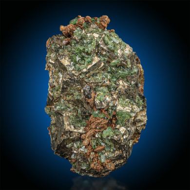 Ludlamite   on Pyrite