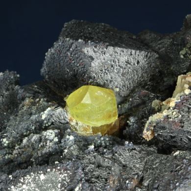 Magnetite with Fluorapatite