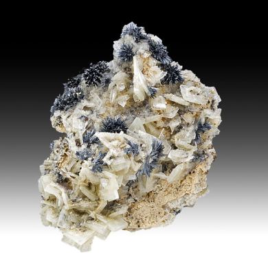 Stibnite with Barite