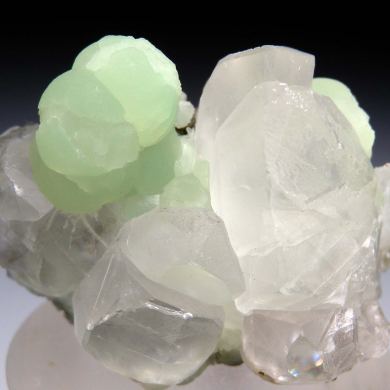 Prehnite with Calcite