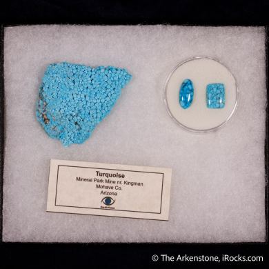 Turquoise (Rough & Cut set)
