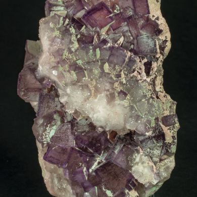 Fluorite with Quartz