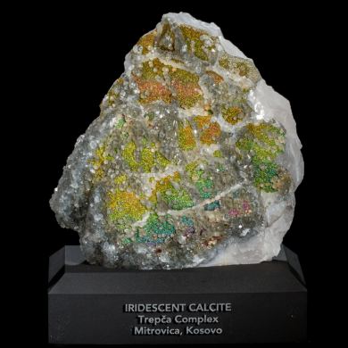 Iridescent Calcite from Kosovo