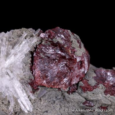 Gerstleyite with Probertite