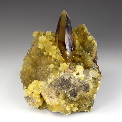 Barite with Calcite