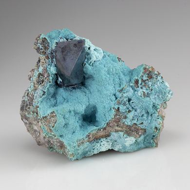 Cuprite with Chrysocolla