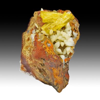 Legrandite with Smithsonite